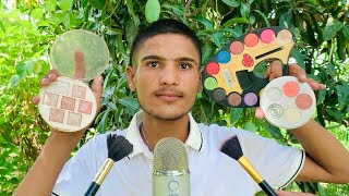 ASMR Deep Relaxing Chest Belly Massage For Young Men Belly Oil Massage Therapy ASMR