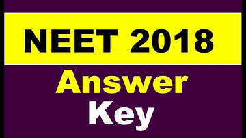 NEET 2018 || For Answer Key & Paper See the Description box of Video, Link is Given