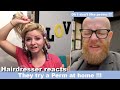 They are trying a home perm  hairdresser reacts to hair fails hair beauty