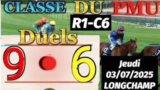 Pronostic PMU bases solide du quinté du jeudi 03/07/2025 PRIX DE LA GARDEN PARTY