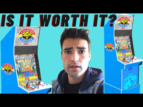 IS THE ARCADE1UP STREET FIGHTER 2 BIG BLUE CABINET WORTH IT? from Brick Rod