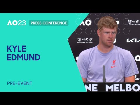 Kyle edmund press conference | australian open 2023 pre-event