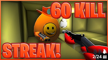 60 KILL STREAK! | Shell Shockers
