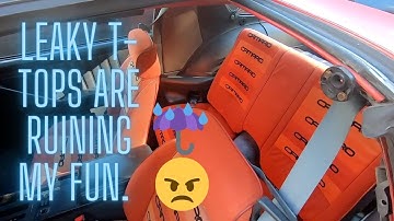 Trying to fix leaking Camaro T Tops the cheap way
