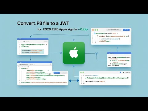 Convert .p8 to JWT for Apple Sign In | ES256 Algorithm with Ruby