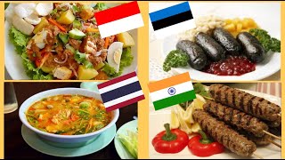 National Dish of Each Country - Part 2