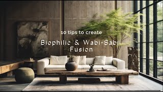 10 Tips for Combining Biophilic and Wabi-Sabi Design