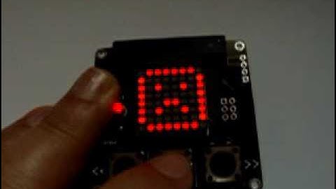 DIY LED 8x8 matrix Game console - 64bit :D - part I.