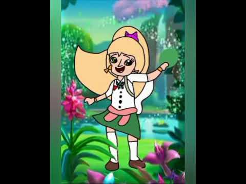 Yukana Yame's Fairy Emerald Princess Transformation