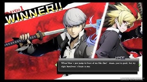 BLAZBLUE CROSS TAG BATTLE Demo: Yu and Hyde vs Ragna and Ruby