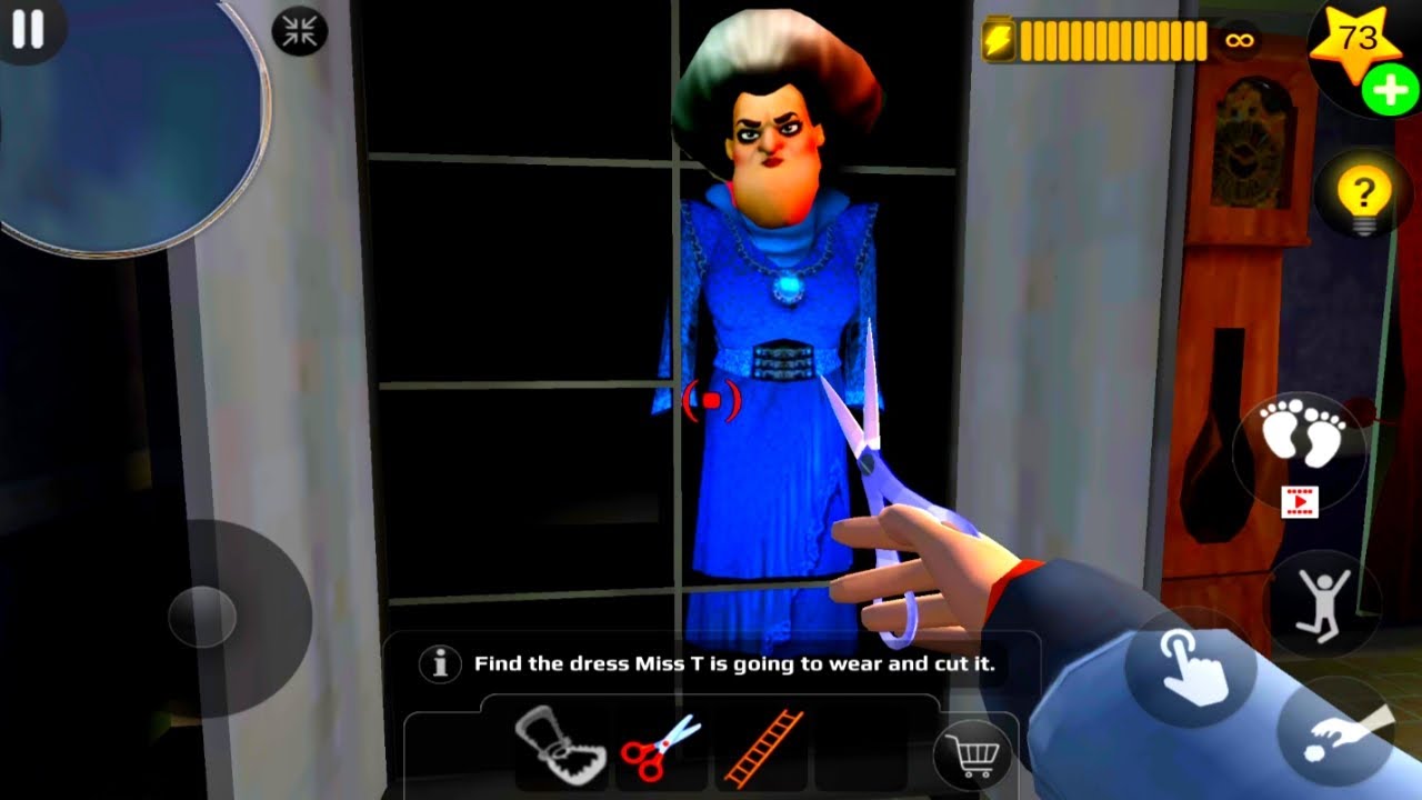 Scary Teacher 3D Chapter 1 Dress Cutting Full Gameplay