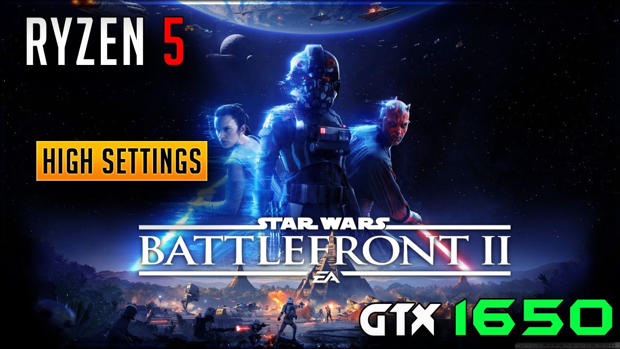 GTX 1650 | Star Wars Battlefront 2 | Asus TUF Gaming FX505DT | 1080p | Benchmark Gameplay