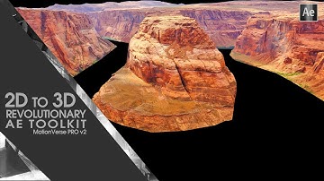 Revolutionary 3D Camera Projection in After Effects │MotionVerse Pro v2 New Features