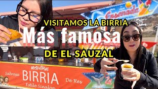 VISITAMOS LA BIRRIA MÁS FAMOSA DE EL SAUZAL ✨| UN SPOT MAS | VLOG 42