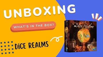 Dice Realms - Unboxing