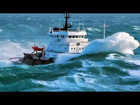 Top 100 Biggest Ships VS Monster Waves In Storm