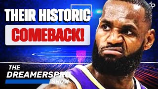 LeBron James And The Lakers Make Their Historic Comeback To Keep Their Playoff Hopes Alive