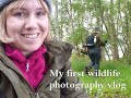 My first wildlife photography vlog at Holme Fen Nature Reserve