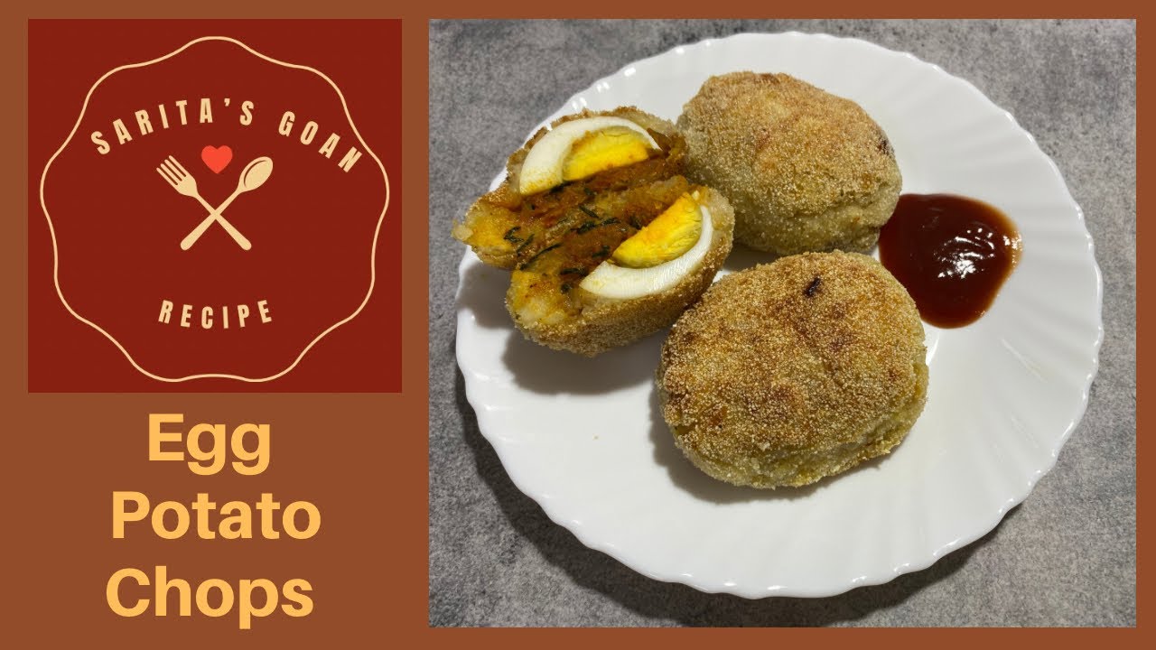 Easy Egg Potato Chops Goan Party Snack Recipe Potato Egg chops
