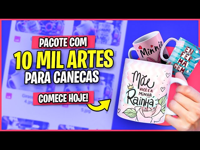 MEGA COMBO INFINITO DE ARTES PARA SUBLIMAÇÃO