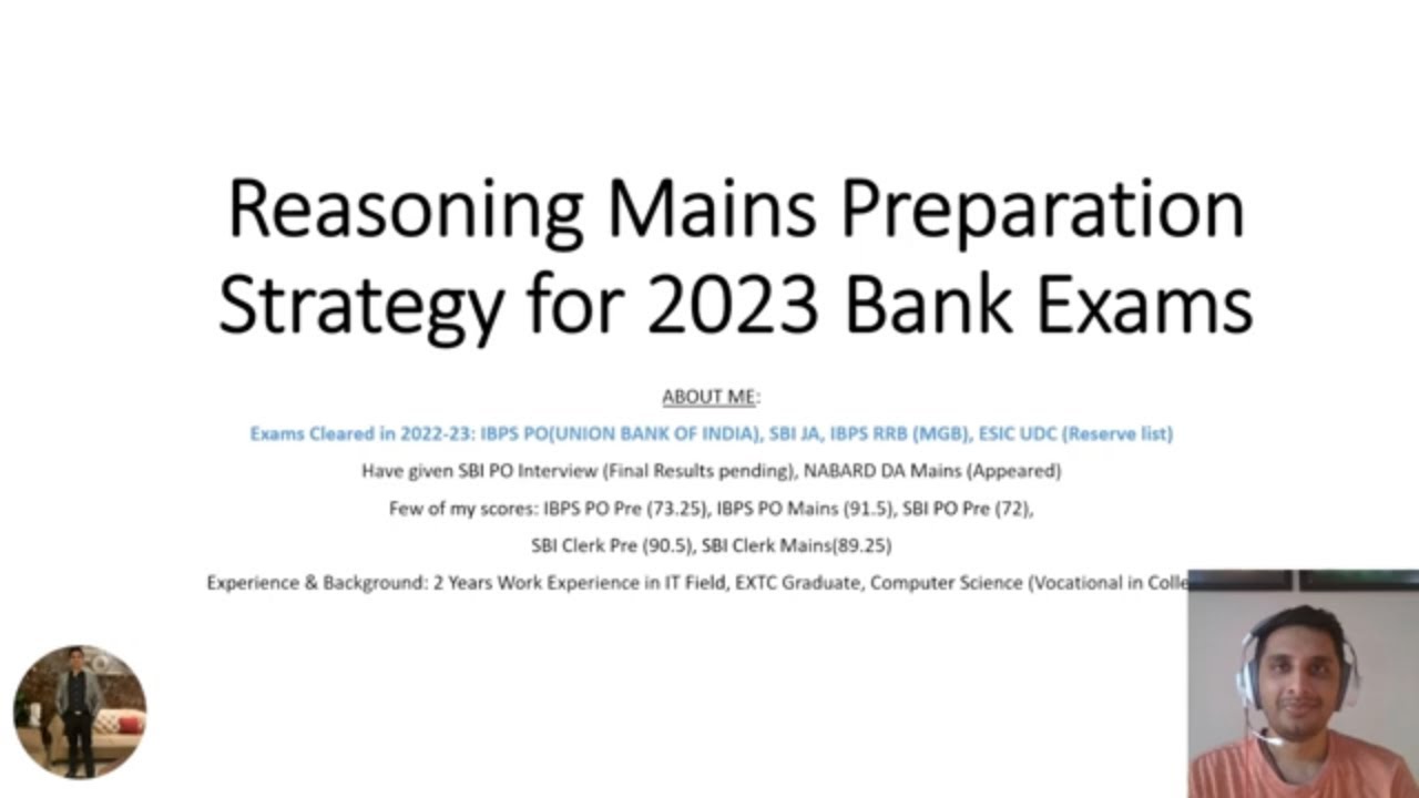 Bank Exams 2023: Reasoning Mains Preparation Strategy | IBPS PO, SBI PO & RRB PO | Now Score higher💯