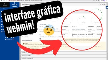 Como Instalar Interface Gráfica no DEBIAN, UBUNTU (instalar WEBMIN) Simples e fácil
