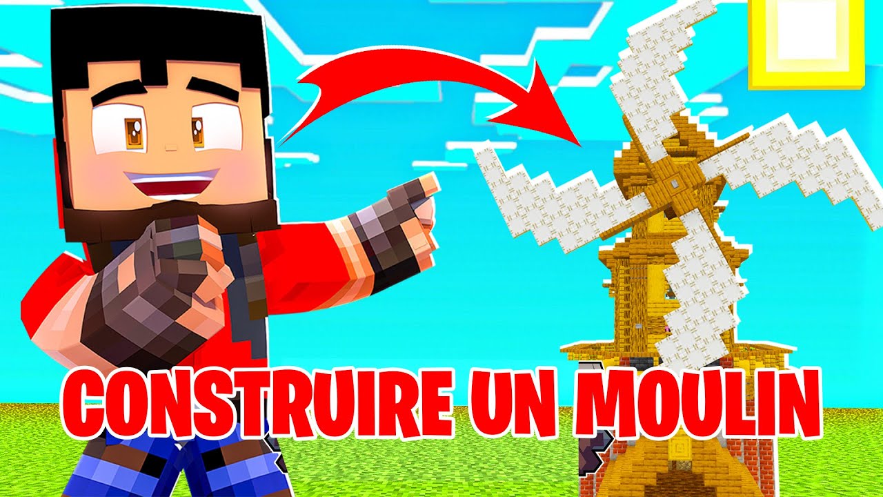 Construire un MOULIN à vent - YouTube