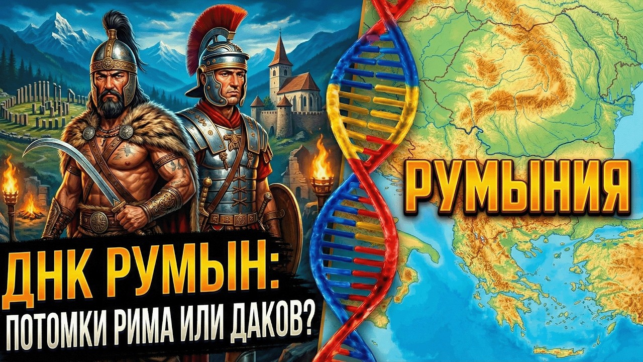 РУМЫНЫ — ЭТО НЕ РИМЛЯНЕ? Генетический шок: Почему румыны на самом деле не потомки Рима?