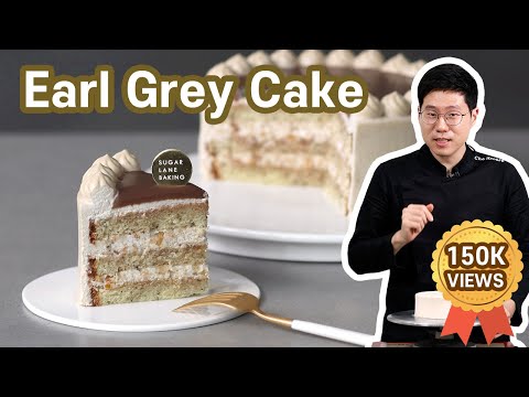 Mouthwatering Earl Grey shortcake with Earl grey ganache  Super detailed tutorial