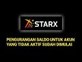 INFO UPDATE STARX NETWORK ‼️ PENGURANGAN SALDO SUDAH DIMULAI