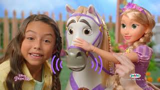 Disney Princess Playdate Rapunzel \& Many Moods Maximus TV Commercial | JAKKS Pacific