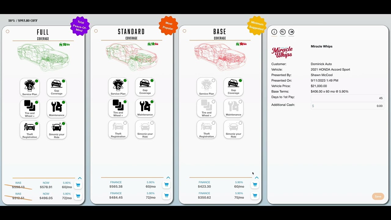 New car "live" animations - September 2023