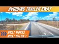 Trailer Sway - how NOT to fix, and how to fix