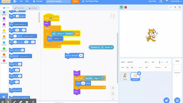 Scratch - throwing a projectile