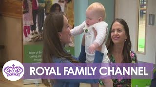 Kate and Will Bounce the Babies in Scotland