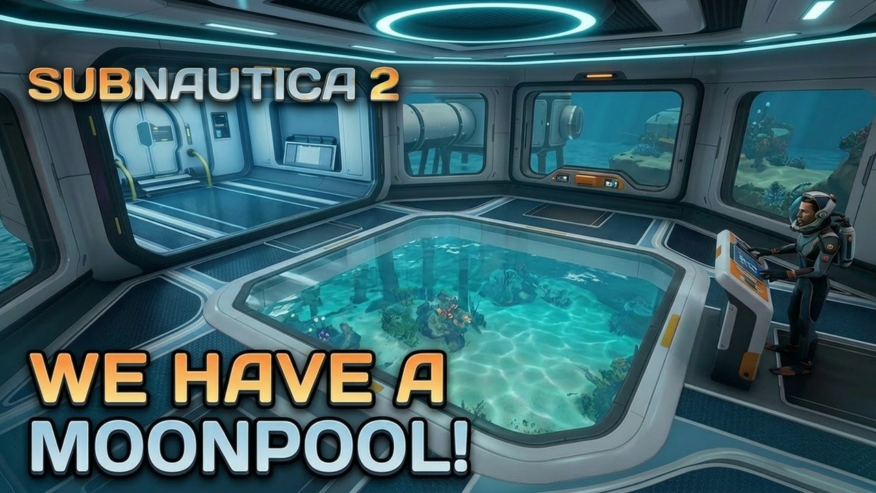 Moonpool Design Moonpools Are Cool! Subnautica 2 - E4 - YouTube