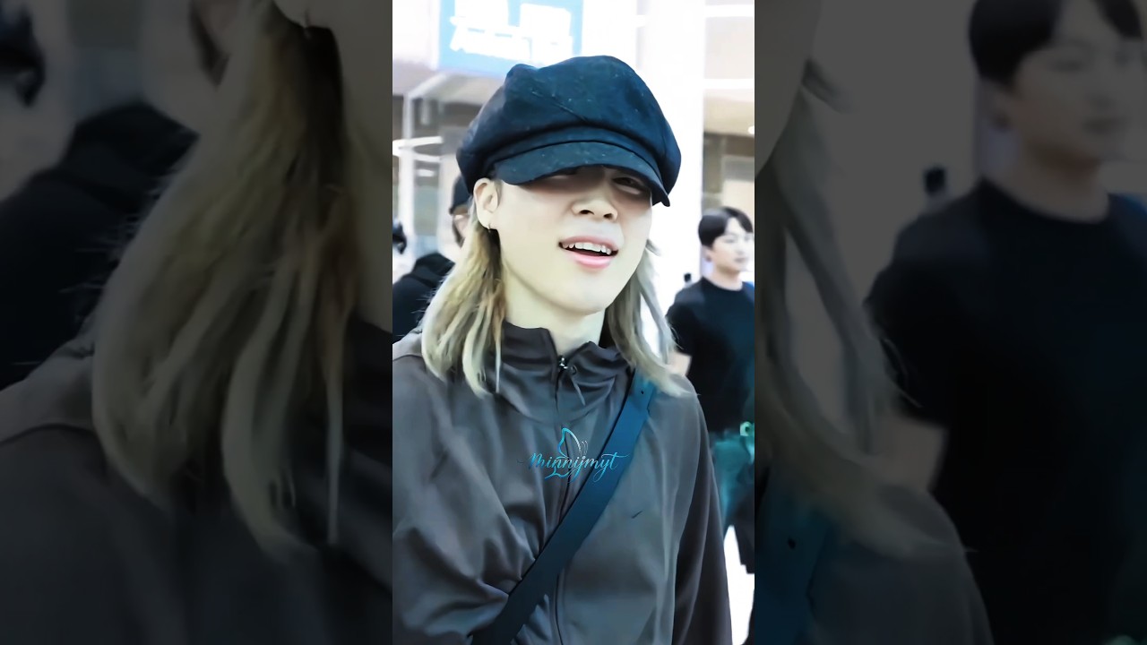 Jimin has arrived safely to South Korea 🫶🏻❤️🩹 #jimin #btsshorts