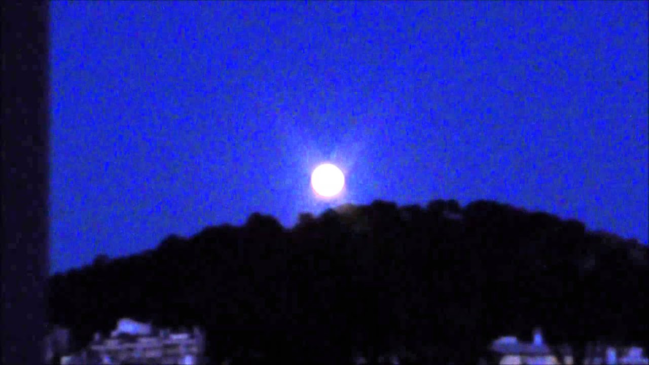 JULY 12 SUPERMOON 2014 RISE