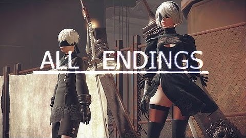 Nier Automata: All Endings & True Ending A, B, C, D, E