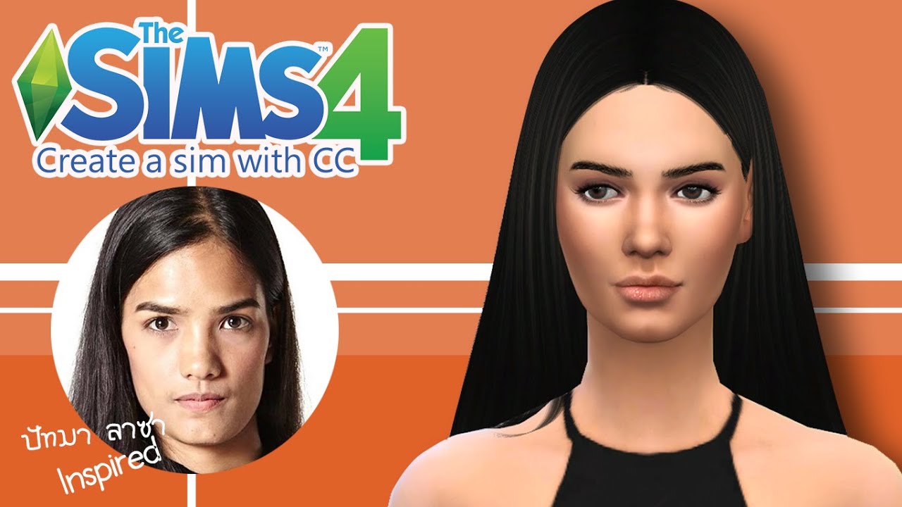 The Sims 4 Create A Sim : ปัด The Face Thailand Inspired ...