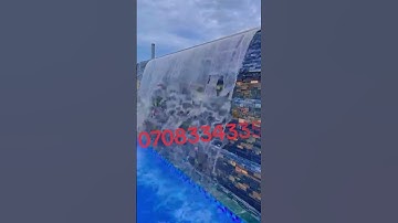 Thác nước phong thuỷ, máng tạo thác nước bể bơi, hồ bơi đẹp