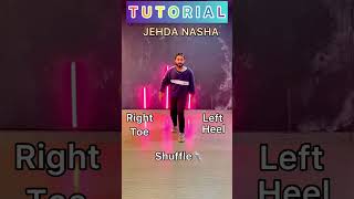 Jehda Nasha🕺🏻(Dance Tutorial No:10) | Jana #shorts |An Action Hero | Madras Cypher | Easy Dance
