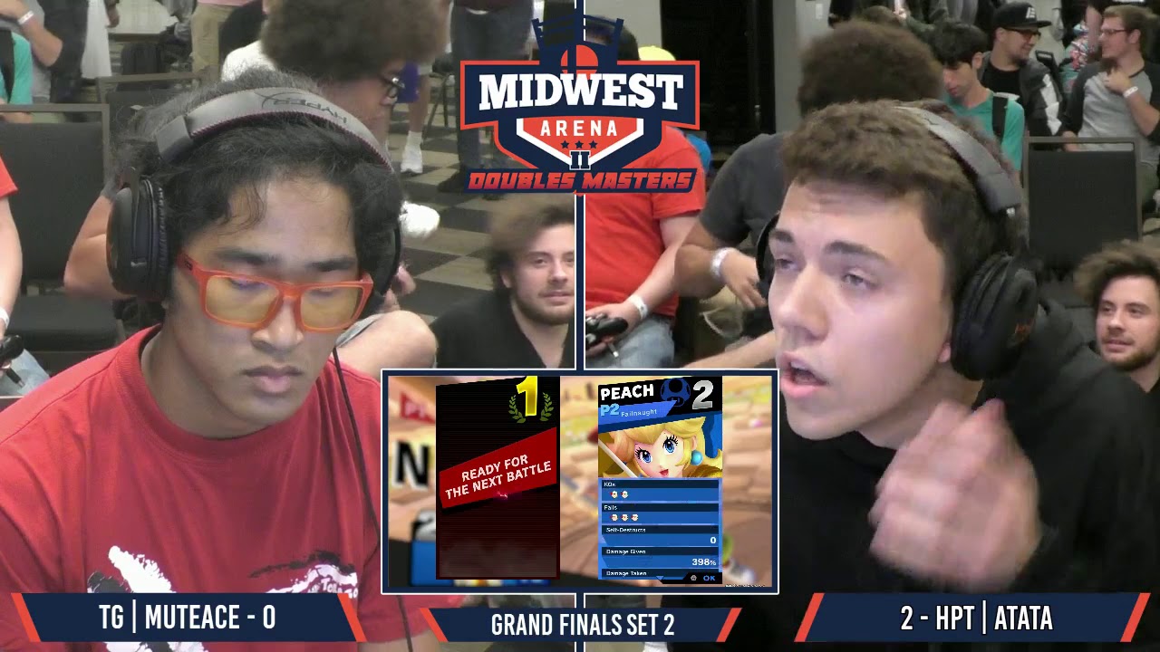 Midwest Arena II sGF Set 2: HPT | ATATA (Ness) vs TG | MuteAce (Peach)