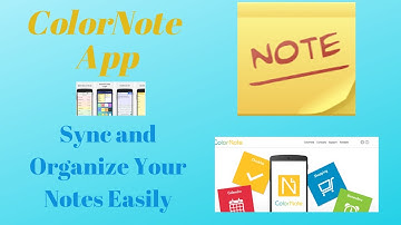 Note Taking Made Easy Using the ColorNote App-Tutorial