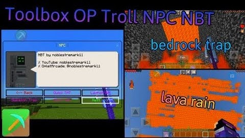 Toolbox NBT - Troll NPC NBT Presets! (download in description!)