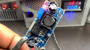LM2596 dc dc buck converter: Adjustable step down power supply module