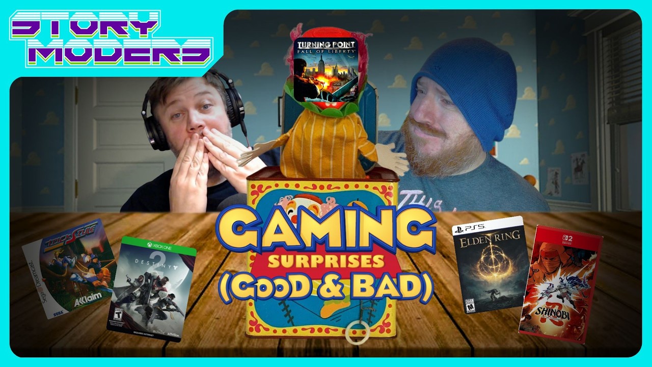 Our Biggest Gaming Surprises (Good & Bad) - Storymoders Podcast