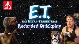 E.T ATARI 2600: RECORDED GAMEPLAY (LITERALLY THE WORST RATED GAME OF ATARI FRANCHISE)