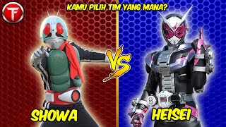 5 Perbedaan Kamen Rider era Showa & Heisei