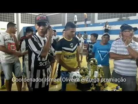 Premiação Copa Palmas Bet de Futsal Sub 17 em Ingá PB